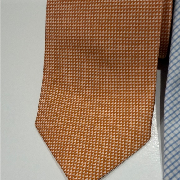 Dolcepunta wardrobe set of 7 men’s ties- Orange, Blue, and Purple, pink - Picture 5 of 7